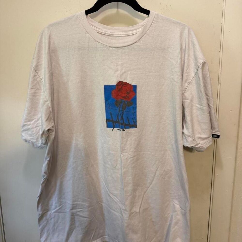 Vans Men's White T-shirt